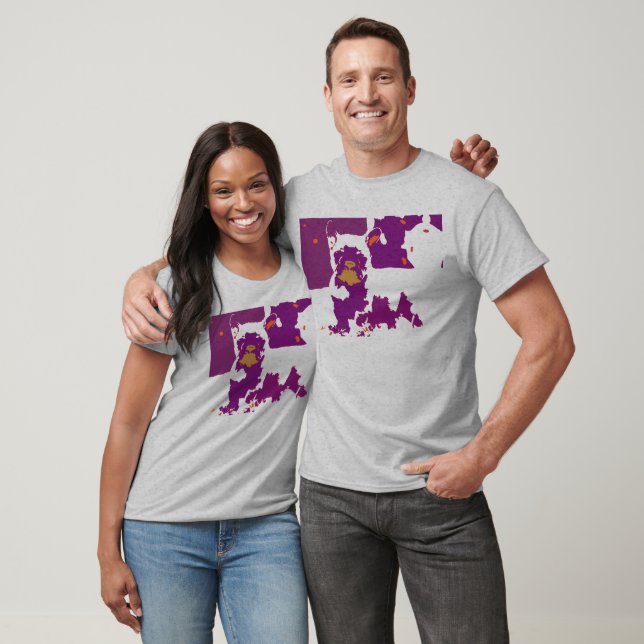 I Kärlek Frenchies 3 Tee Shirt (Unisex)