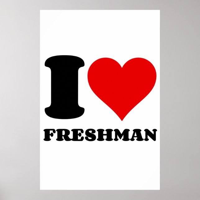 I KÄRLEK FRESHMAN POSTER (Framsidan)