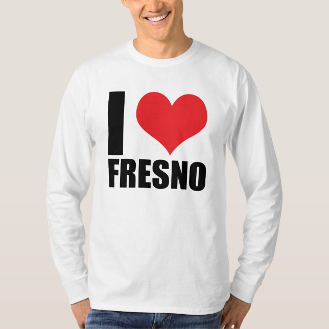 I kärlek Fresno T Shirt (Framsida)