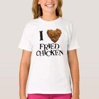 I kärlek Fried Chicken T-shirt