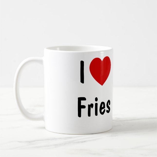 I Kärlek Fries Kaffemugg (Vänster)