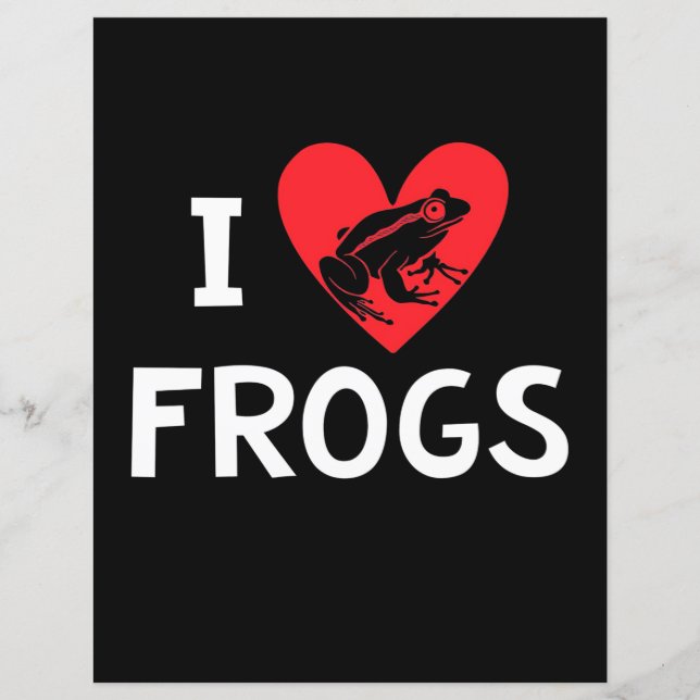 I Kärlek Frogs (Framsida)
