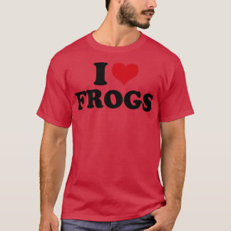 I Kärlek Frogs Frogs Frog T Shirt