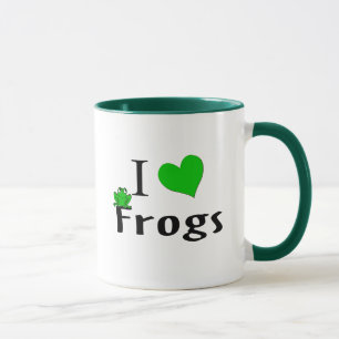 I Kärlek Frogs Mugg