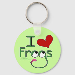 I kärlek FROGS Nyckelring