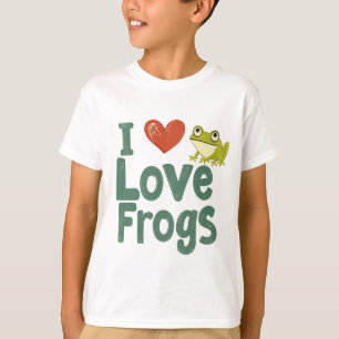 I Kärlek Frogs T Shirt