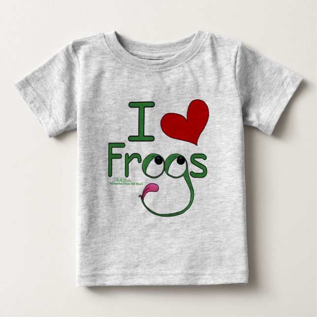 I kärlek FROGS T-shirt (Framsida)
