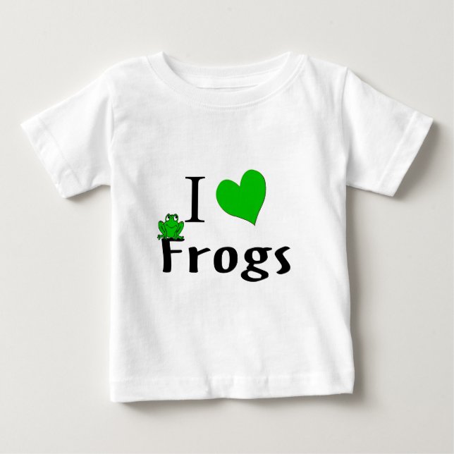 I Kärlek Frogs Tee (Framsida)