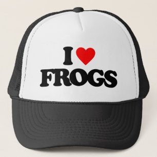 I KÄRLEK FROGS TRUCKERKEPS