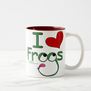 I kärlek FROGS Två-Tonad Mugg