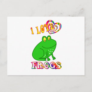 I KÄRLEK FROGS VYKORT