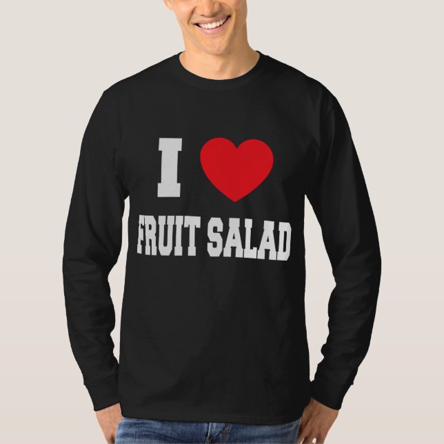 I Kärlek fruktsallad T Shirt (Framsida)