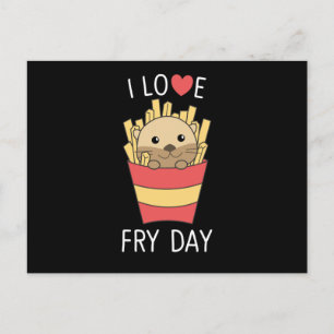 I Kärlek Fry Day Fy Fredag Vykort