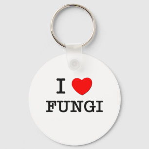 I Kärlek Fungi Nyckelring