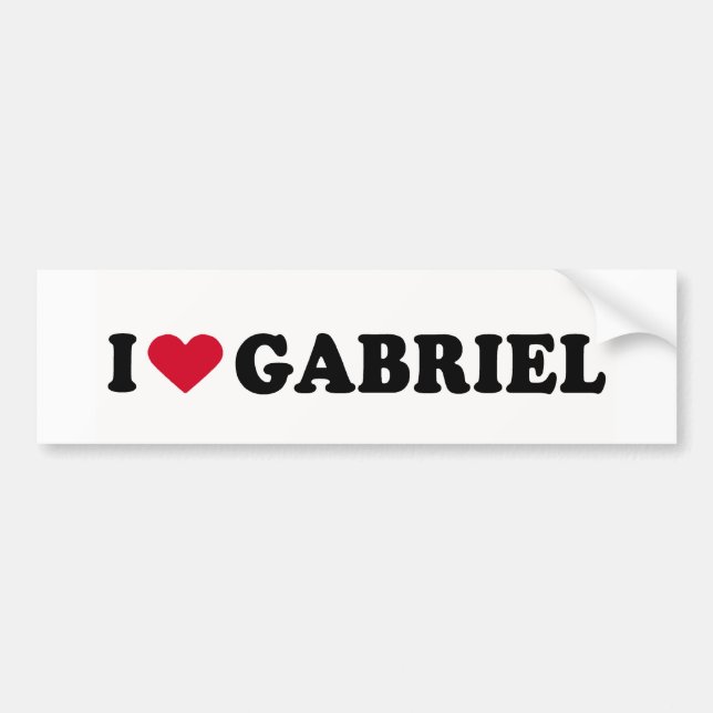 I KÄRLEK GABRIEL BILDEKAL (Framsidan)