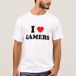 I Kärlek Gamers T-Shirt