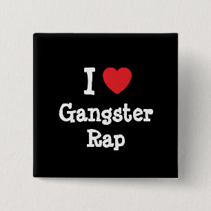 I kärlek Gangster Rap hjärtats anpassningsbar pe Knapp