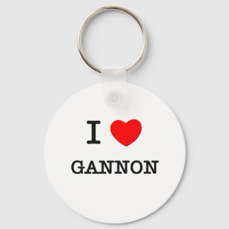 I Kärlek Gannon Nyckelring