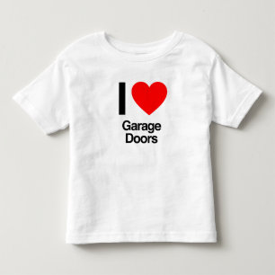 i kärlek garagdörrar t-shirt