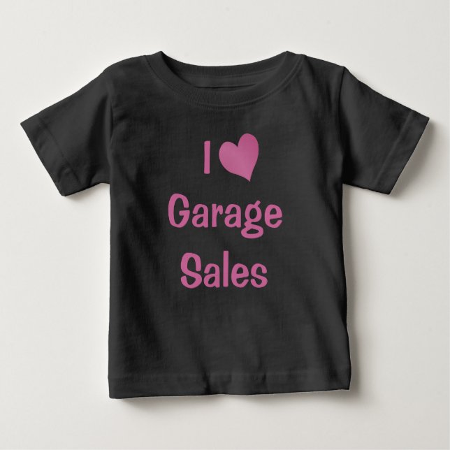 I Kärlek Garage Sales Tee (Framsida)