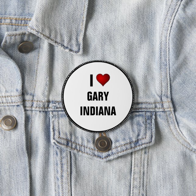 I Kärlek Gary, Indiana Button Knapp (In Situ)
