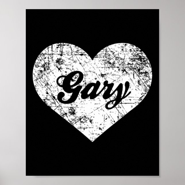 I Kärlek Gary Poster (Framsidan)