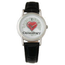 I Kärlek Genealogy Anpassningsbar Watch