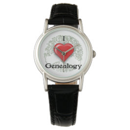 I Kärlek Genealogy Anpassningsbar Watch Armbandsur