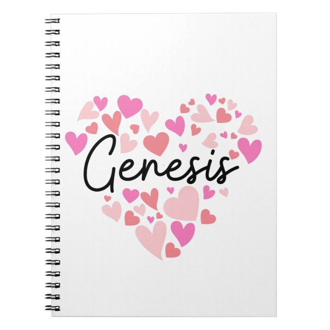 I kärlek Genesis Anteckningsbok (Framsidan)