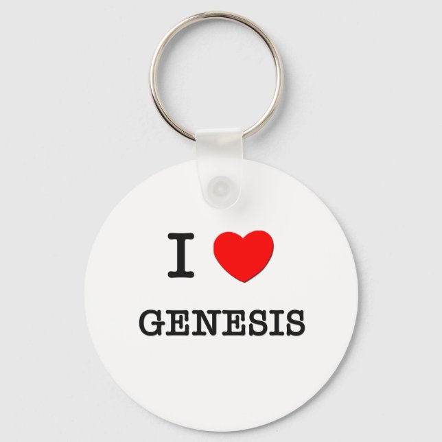 I Kärlek Genesis Nyckelring (Framsida)