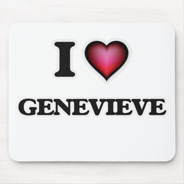 I Kärlek Genevieve Musmatta (Framsidan)