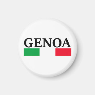 I kärlek Genoa Magnet
