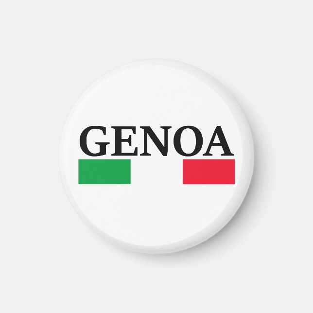 I kärlek Genoa Magnet (Framsidan)