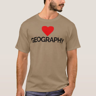 I kärlek geografi 6 t shirt