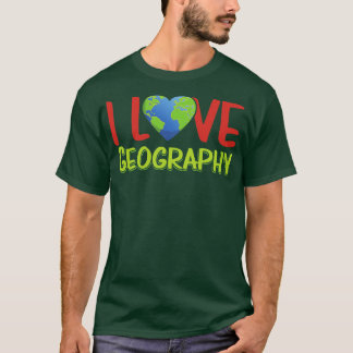 I Kärlek geografiska Student Geo T Shirt
