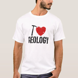 I Kärlek Geologi T-shirt