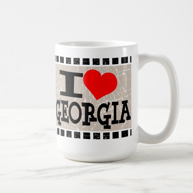 I kärlek Georgia - Mugg (Höger)