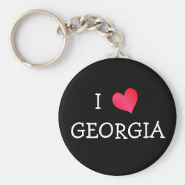 I Kärlek Georgia Nyckelring