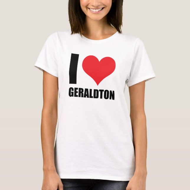 I kärlek Geraldton T Shirt (Framsida)