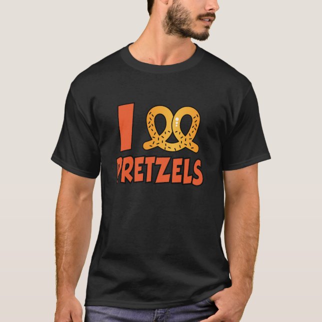 I kärlek german salthaltiga sötsaker kex t shirt (Framsida)