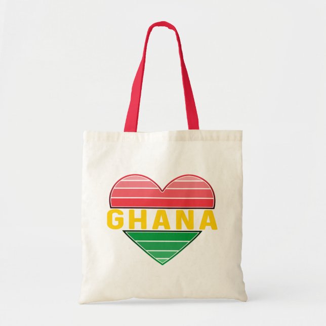 I Kärlek Ghana, Ghanaian Heart Tygkasse (Framsidan)