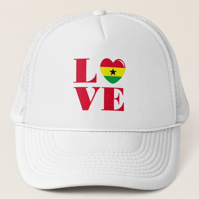 I kärlek Ghana Keps (Framsida)