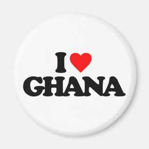 I KÄRLEK GHANA MAGNET