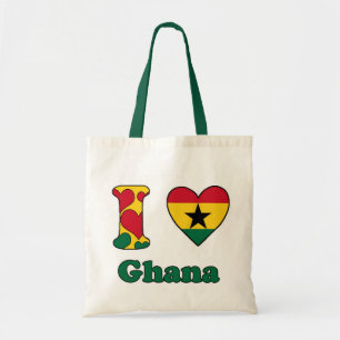 I kärlek Ghana Tygkasse
