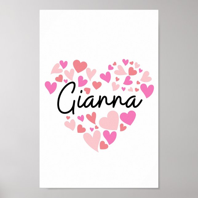 I kärlek Gianna Poster (Framsidan)