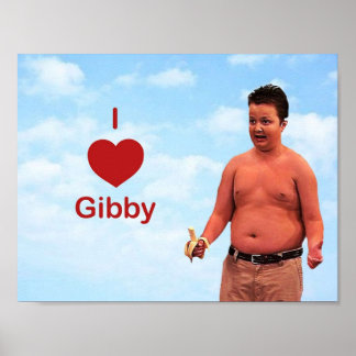 I kärlek Gibby Poster