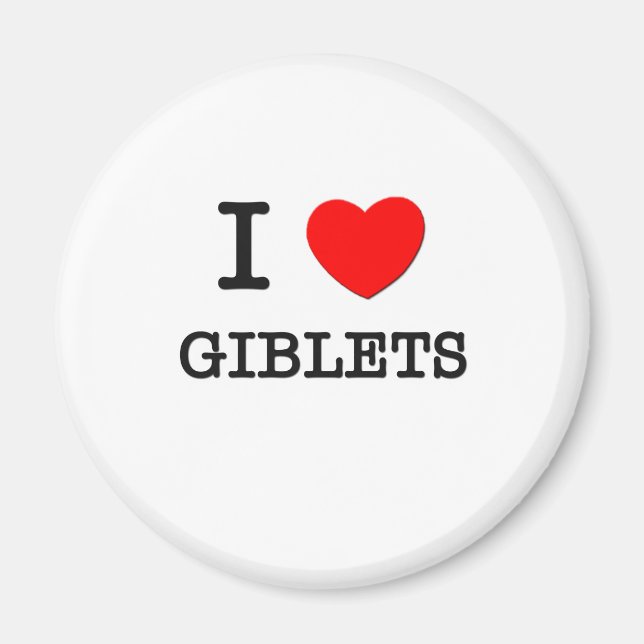 I Kärlek Giblets Magnet (Framsidan)