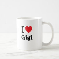 I kärlek Gigi hjärta T-Shirt