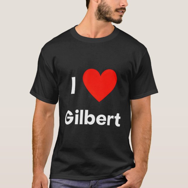 I Kärlek Gilbert T Shirt (Framsida)