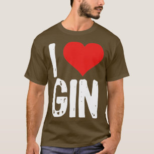 I Kärlek Gin 2 T Shirt